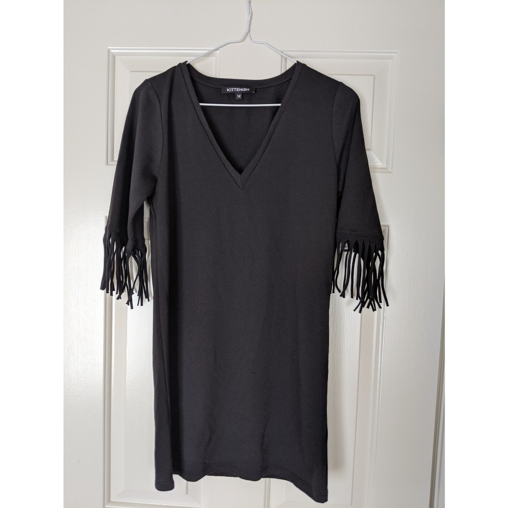 Kittenish Fringe Dress